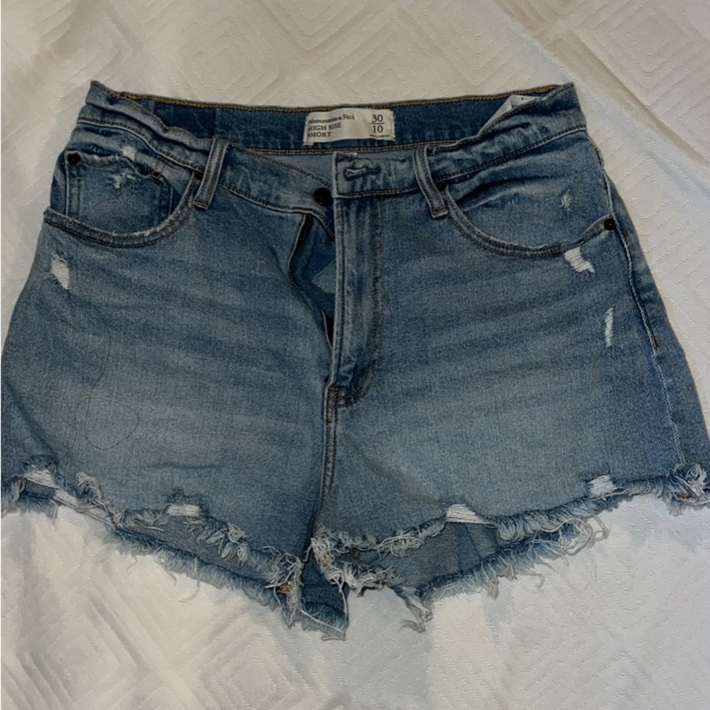Abercrombie & Fitch High Rise Shorts Size 30|10